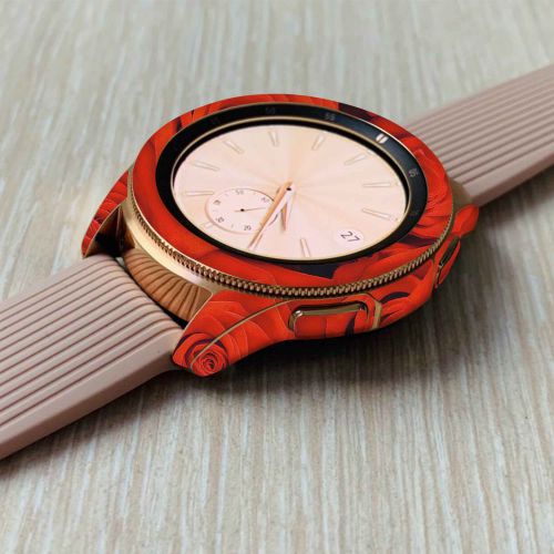 Samsung_Watch4 Classic 42mm_Red_Flower_4